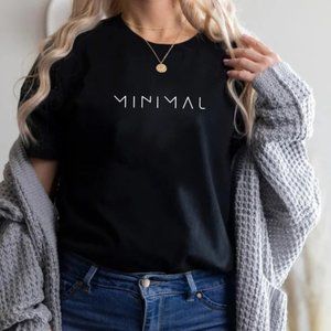 Classic Minimal T-shirt For Minimalist People